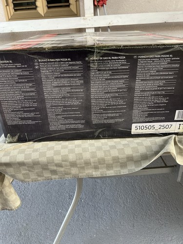 Forno gas per pizza - gas,