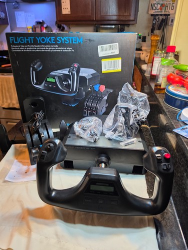 Logitech flight yoke - logitech,