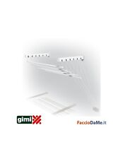 Stendibiancheria Stendino Stendipanni A Parete Soffitto Gimi Lift 120-140-160cm