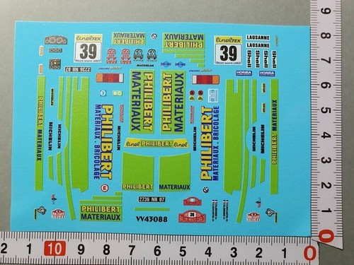 Decals bmw 39 - 1/43, m3