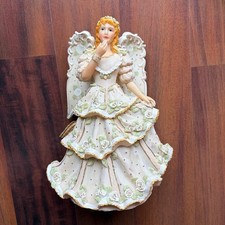 Statuina angelo musicale rose