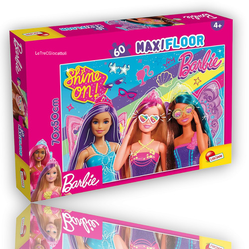 Puzzle pezzi barbie maxi - puzzle, 60