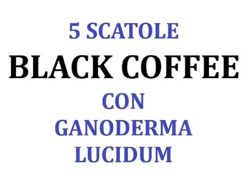 Scatole black coffee caffè - 5,