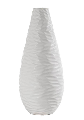 Vaso ceramica fiori elegante - vaso,
