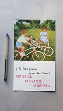 Bicicletta Velocina Garlatti per bimbi anni '60 depliant originale