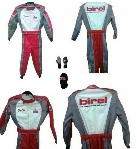 Tuta corsa kart ricamata - tuta,