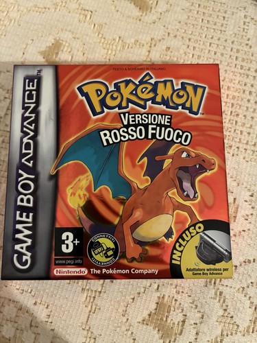 Pokemon rossofuoco box - box, ita