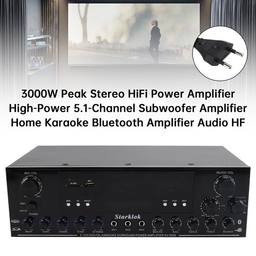 Bluetooth hifi 3000w - 3000w, stéréo