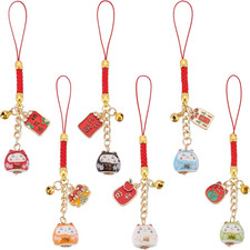 6 Portachiavi Con Ciondolo a