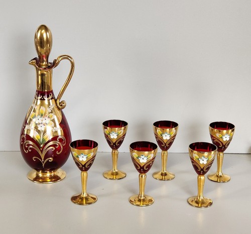 Antico set liquore rosolio - set,