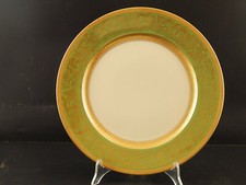 PREZIOSO PIATTO PORCELLANA ROSENTHAL THOMAS BAVARIA ARABESCHI ORO ZECCHINO