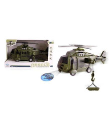 ELICOTTERO MILITARE CON LUCI E