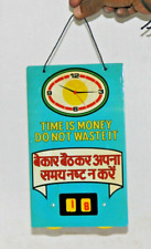 Vintage Calendario Volta È Soldi Do Non Rifiuti It Annuncio Latta Firmare Tavola