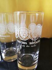 1 bicchiere brandy Vecchia Romagna on the rocks glass VERRE LIQUORE cognac