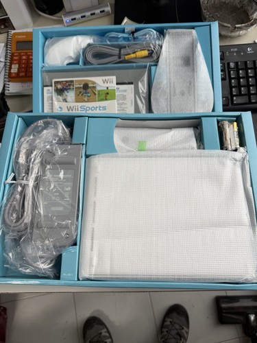 Nintendo wii console bianca - console,