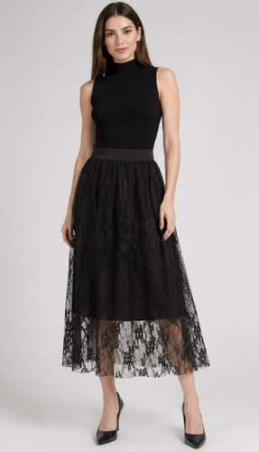 Gonna elegante midi - , e