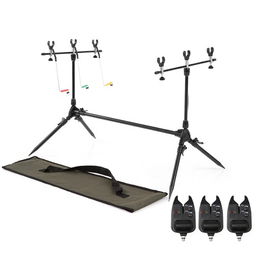 Foldable fishing rod pod - fishing,