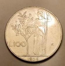 Moneta 100 Lire 1956 In