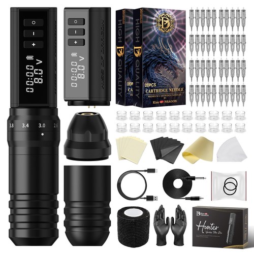 Tattoo gun kit kiss of - gun,