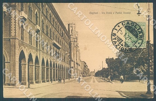 Cagliari città via roma - via,