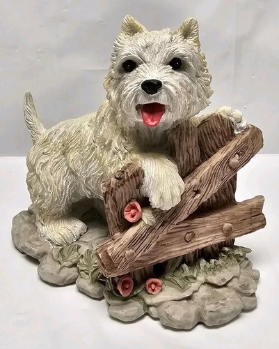 White west highland terrier - white,
