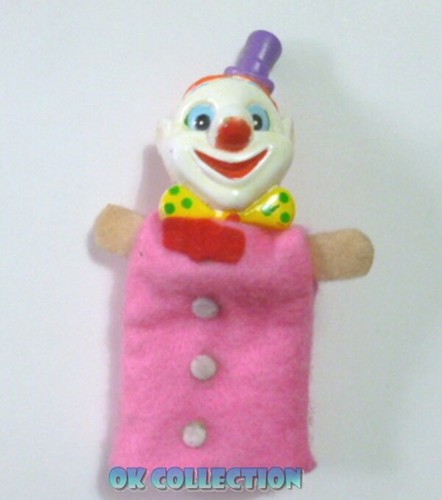 Vecchia mini marionetta clown - vecchia,