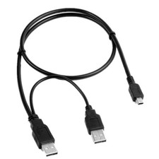 USB Y Charger+Data Cable Cord