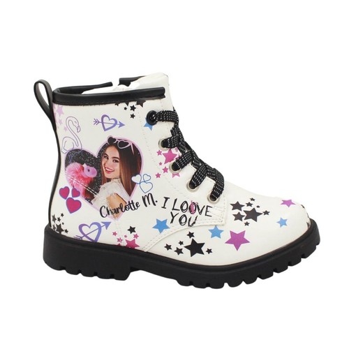 Anfibi charlotte bianco - charlotte, con