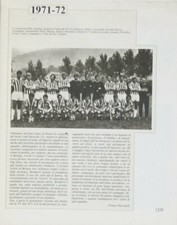 STORIA DEL CALCIO ITALIANO IL CAMPIONATO 1971 1972 GIORNATA PER GIORNATA