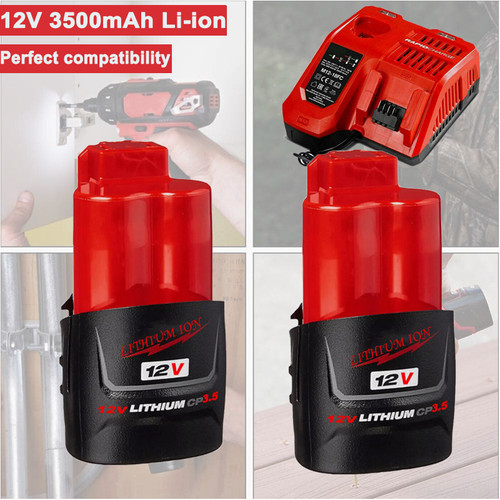 12v pour batterie milwaukee - 12v,