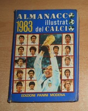 ED. PANINI VOL. CARTONATO ALMANACCO ILLUSTRATO DEL CALCIO  1983  ORIGINALE  !!!!