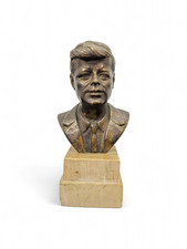 J.F. Bronze Bust Sculpture