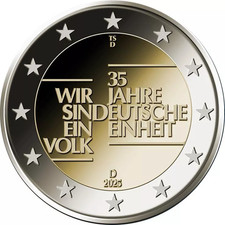 2 Euro 2025 Germania 35°
