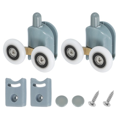 2pz rulli porta doccia doppia - porta,