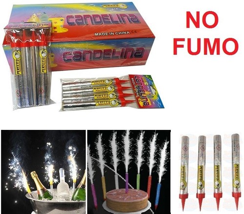 100 candele fontane torta - fontane,