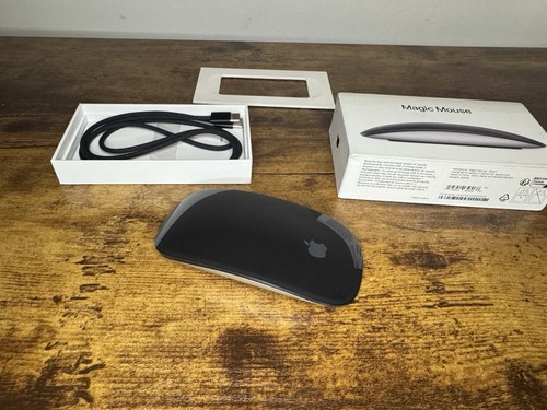 Apple magic mouse - apple, nero