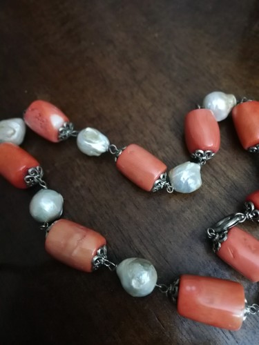 Importante collana con perle - collana,