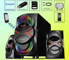 Boytone BT-326F, Potente Sistema di Altoparlanti Wireless Bluetooth Home 40 W, Radio FM