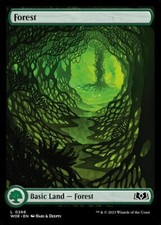MTG FOREST 266 FOIL EXC - FORESTA - WOE X EN - MAGIC