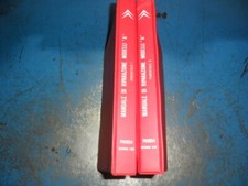 COPPIA MANUALI DI RIPARAZIONE ORIGINALE CITROEN MODELLI "A"