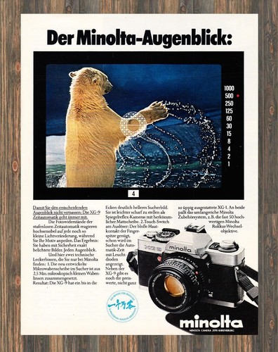 Minolta pubblicità - minolta,
