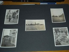 LOTTO DI ANTICHE FOTO D EPOCA VENEZIA E NAVI DA GUERRA 