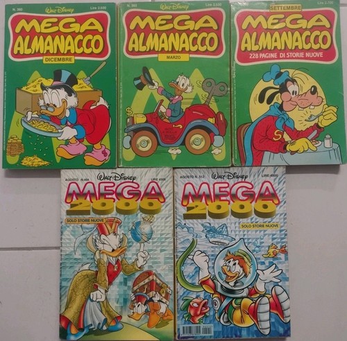Mega almanacco topolino - mega, n°