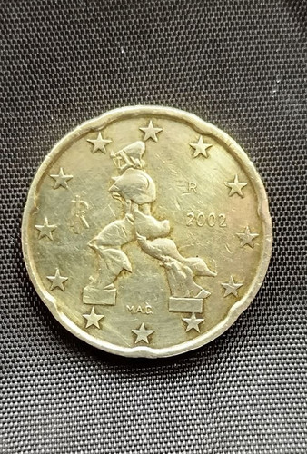 Moneta rara errore euro - , 20