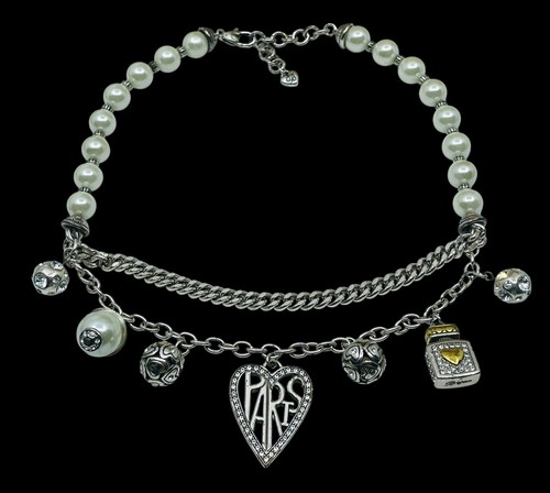 Rara collana perle finte - collana,