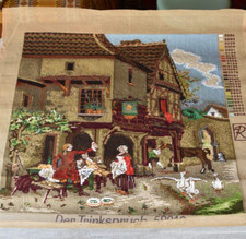 Der Trinkspruch 59210 cm 70x60 mezzo punto già ricamato