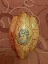 Vaso Arredamento Arredo Particolare Introvabile Decorato Decoupage Casa Novità 