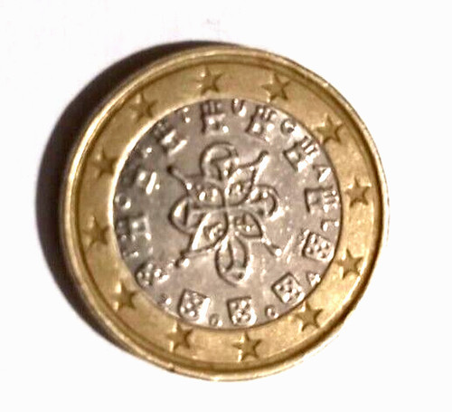 Moneta euro portogallo - 1,