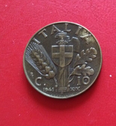 Italie centesimi 1941 - 10, xix