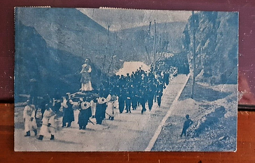 Cartolina paganica aquila - cartolina, l'aquila